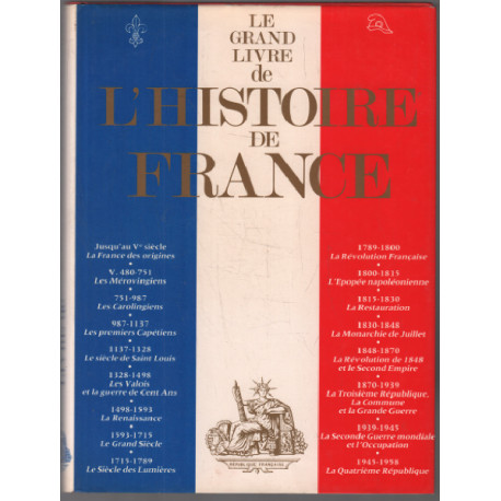 Le grand livre de l'histoire de france