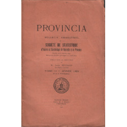 Provincia / Société de statistique d'histoire et d'archéologie...