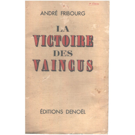 La victoire des vaincus