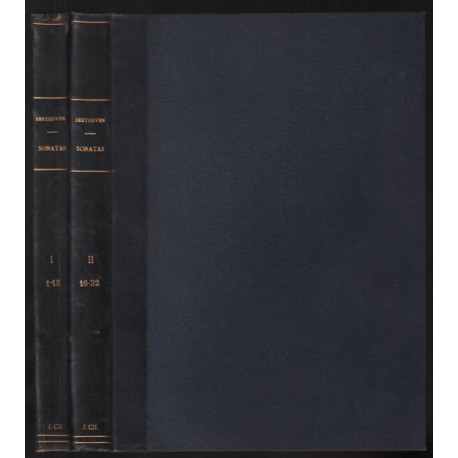 Sonates : oeuvres complètes pour piano seul ( 2 volumes )