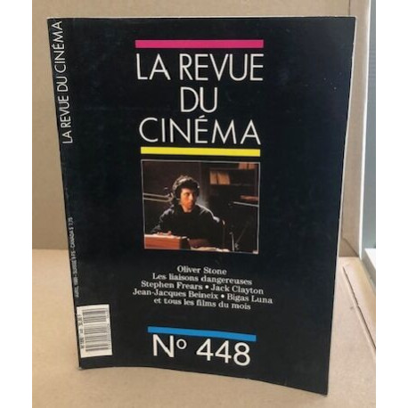 La revue du cinéma cine scoop n° 448
