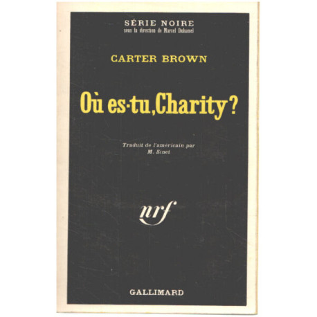 Ou est tu Charity