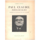 Paul claudel poète-musicien