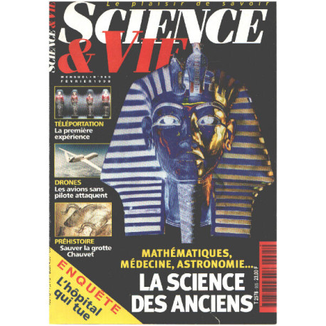 Science et vie n° 965 / mathématiques medecine astronomie : la...