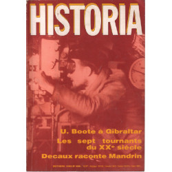 Historia série n° 466 / U.boote à gibraltar