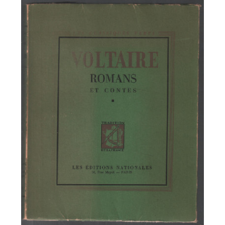 Voltaire : Romans et contes (nombreuses illustrations pleine page )