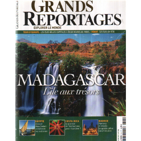 Grands reportages n° 305 / madagascar l'ile aux tresors