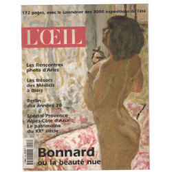 Revue l'oeil n° 508 : Bonnard ou la beauté nue