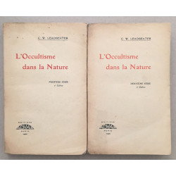 L'occultisme dans la nature (edition de 1926 en 2 tomes)