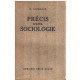 Précis d'une sociologie