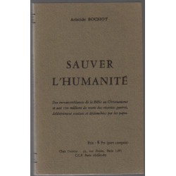 Sauver l'humanité