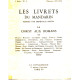 Les livrets du mandarin n° / 5° serrie / le christ aux romans