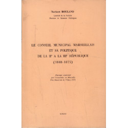 Le conseil municipal marseillais et sa politique de la II° à la...