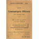 Pages d'histoire 1914-1918 / les communiques officiels depuis la...