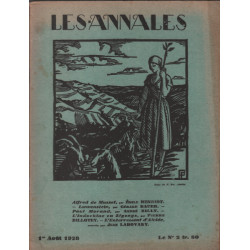 Les annales politiques et litteraires / 1 AOUT 1928