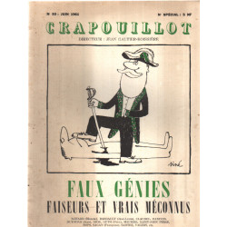 Le crapouillot n° 53 / faux genies faiseurs et vrais meconnus