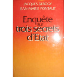 Enquete sur trois secrets d'etat