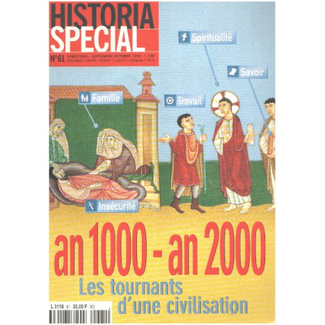 Historia special n° 61 / an 1000- an 2000 les tourants d'une...