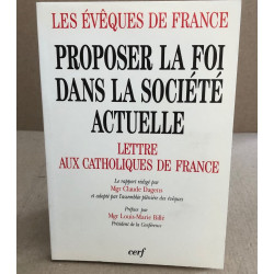 Proposer La Foi Dans La Société Actuelle