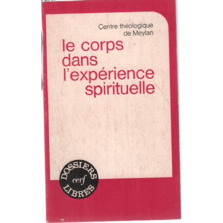 Le corps dans l'expérience spirituelle