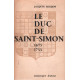 Le duc de saint-simon 1675-1755