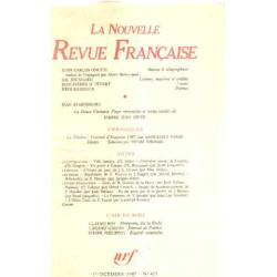 La nouvelle revue francaise n° 417 / EO numerotée sur velin ( n° 6 )