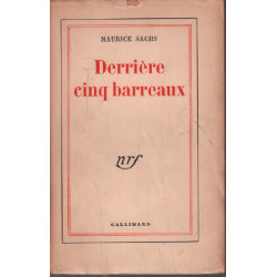 Derrière cinq barreaux