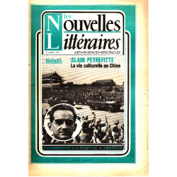 Les nouvelles litteraires n° 2292 / alin peyrefitte : la vie...