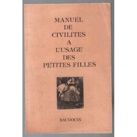 Manuel de civilités à l'usage des petites filles