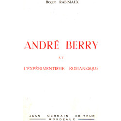 André berry et l'experimentisme romanesque