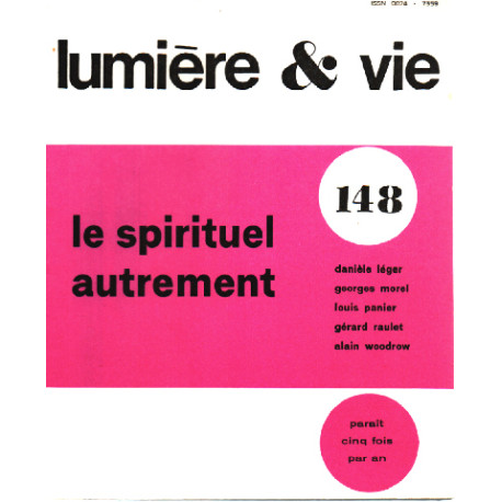 Le spirituel autrement