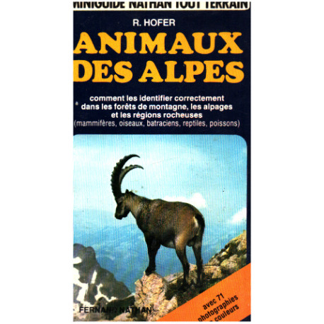 Animaux des alpes