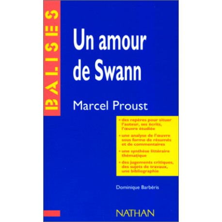 Un Amour de Swann Marcel Proust : Résumé analytique commentaire...