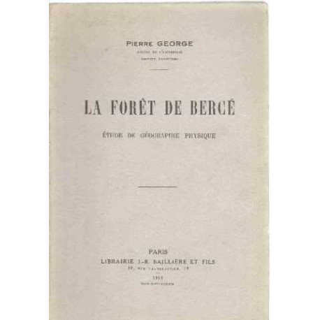 La foret de berce/etude de geographie physique