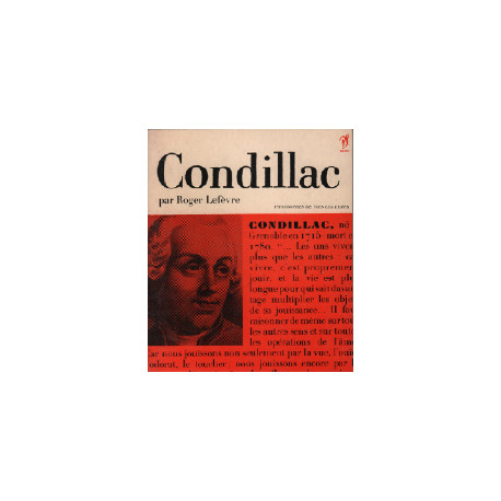 Condillac/ philosophe de tous les temps n°26