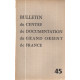 Bulletin du centre de documentation du grand orient de france n) 45