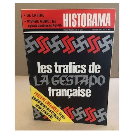 Historama n° 243 / les trafics de la gestapo française