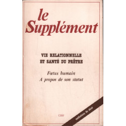 Le Supplement n153 Vie relationnelle et sante du pretre Foetus...