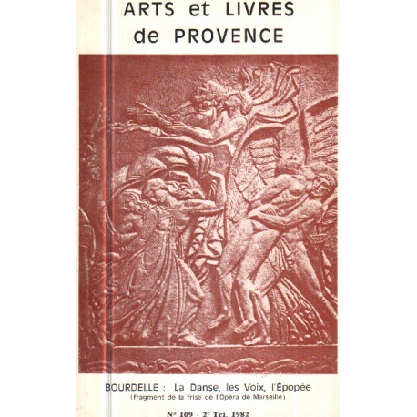 Arts et livres de provence n° 109 /