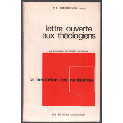 La limitation des naissances / lettre ouverte aux théologiens