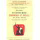 Etudes d'histoire economique et sociale du XVIII° siecle