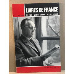 Livres de France Revue littéraire mensuelle/janvier 1965 / numero...