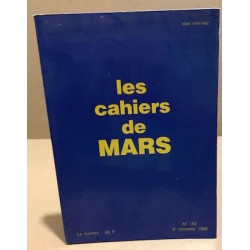 Les cahiers de mars n° 150 / la fonction militaire aujourd'hui