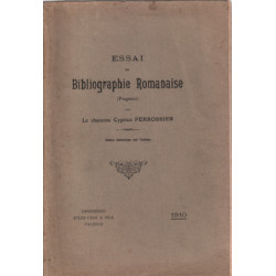 Essai de bibliographie romanaise