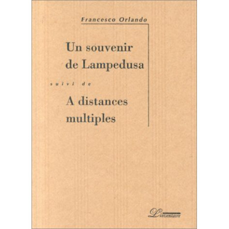 SOUVENIR DE LAMPEDUSA (UN): 1962 1996