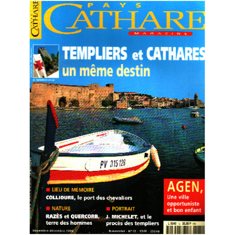 Pays cathare n° 12 / templiers zt cathares un meme destin