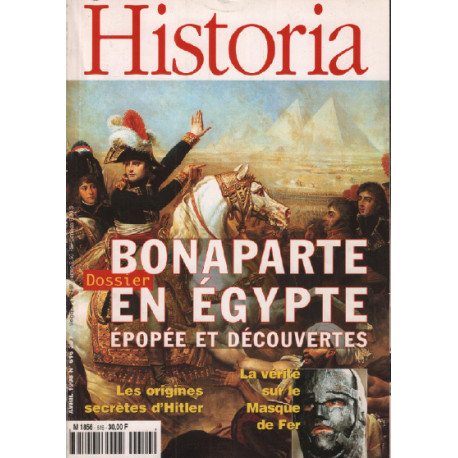 Historia série n° 616 / bonaparte en égypte épopée et découvertes