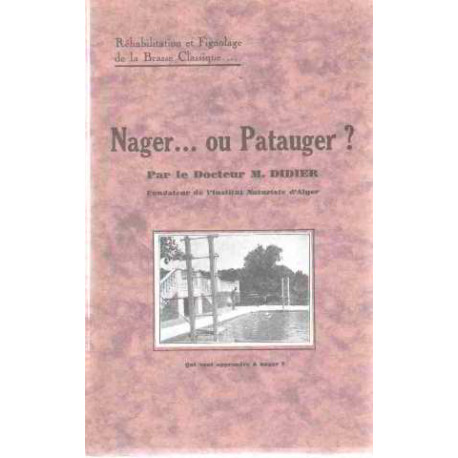 Nager... ou patauger