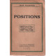 Positions / tome 2