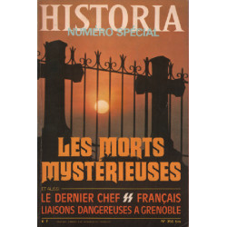 Historia magazine n° 356 bis / les morts mystérieuses le dernier...